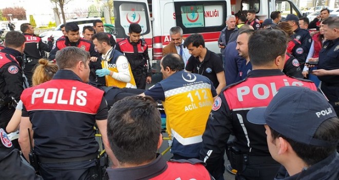 Motorize ekip kaza yaptı...