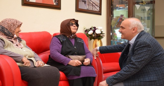 AK Parti Kızılcahamam İlçe Başkanı Acar'dan anlamlı ziyaret