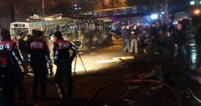 Ankara Kızılay'da ki patlama: 34 ölü 125 yaralı