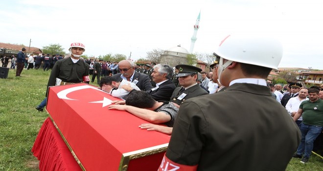 Şehit Yalçın Koca son yolculuğuna uğurlandı