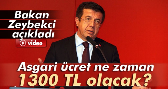 Asgari ücretin 1.300 TL olacağı tarih belli gibi