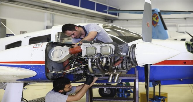 Uçak motoru revizyon hizmeti artık THK'de veriliyor