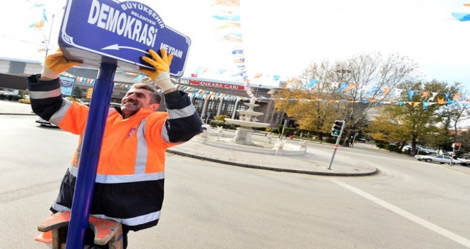 Ankara'ya "Demokrasi Meydanı"