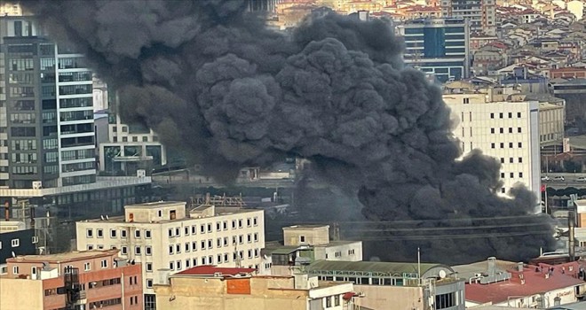 Geri Dönüşüm Tesisinde Yangın...