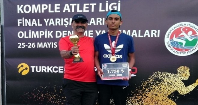 Kırşehirli atlet şampiyonluğa koştu...