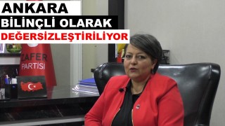 Zafer Partisi Ankara İl Başkanı Tuğba Mızrak Demirbağ: Ankara Bilinçli olarak değersizleştiriliyor!