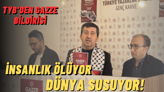 Türkiye Yazarlar Birliği “Gazze Çalıştayı” Sonuç Bildirgesini Basın Toplantısıyla Açıkladı
