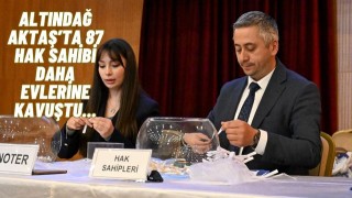 Altındağ Aktaş'ta 87 kişi daha evlerine kavuştu...