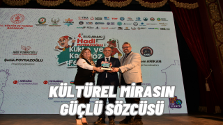 Redaktör Haber’e Sanata Katkı Onur Plaketi