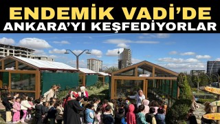 Öğrenciler Endemik Vadi’de Doğayı Keşfediyor