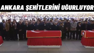 Ankara Şehitlerini Uğurluyor Başkent Tek Yürek