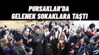 Pursaklar’da Gelenek Yeniden Canlandı Saya Gezmesi Sirkeli’de Yaşatıldı