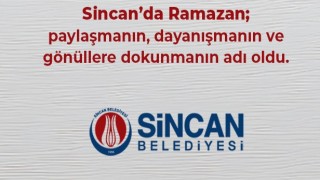 Sincan’da Ramazan Boyunca Dayanışma Büyüdü
