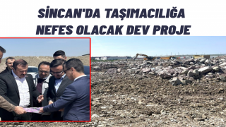 Sincan’da TIR Parkı Projesi Hızla Yükseliyor