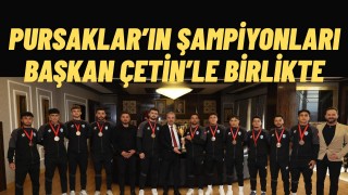 Ragbi Şampiyonlarından Başkan Ertuğrul Çetin’e Ziyaret