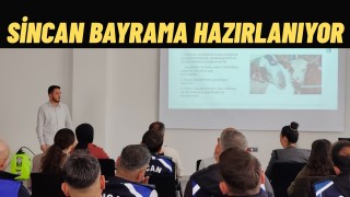 Sincan’da Kurban Bayramı Öncesi Sıkı Hazırlık Personele Kapsamlı Eğitim Verildi
