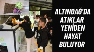 Altındağ’da Atıklar Değere Dönüşüyor
