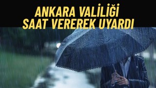 Meteorolojik Uyarı Ankara İçin Kuvvetli Sağanak ve Sel Alarmı