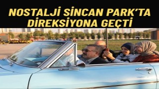 Nostalji ve Otomobil tutkusu sincan parkta buluştu